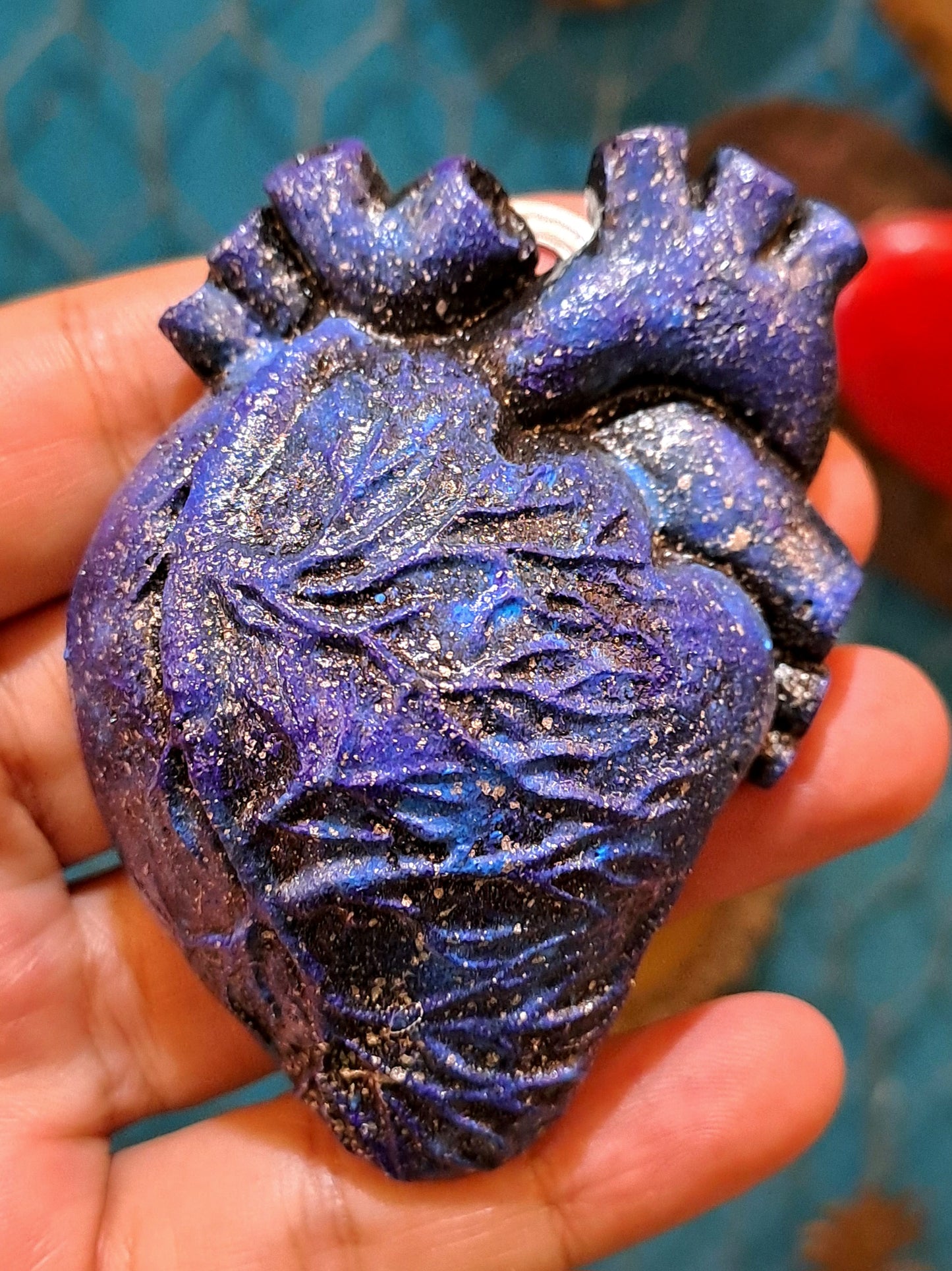 Corazón pintado
