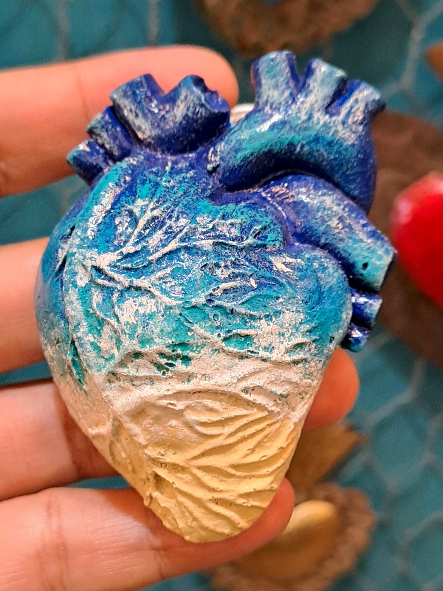 Corazón pintado