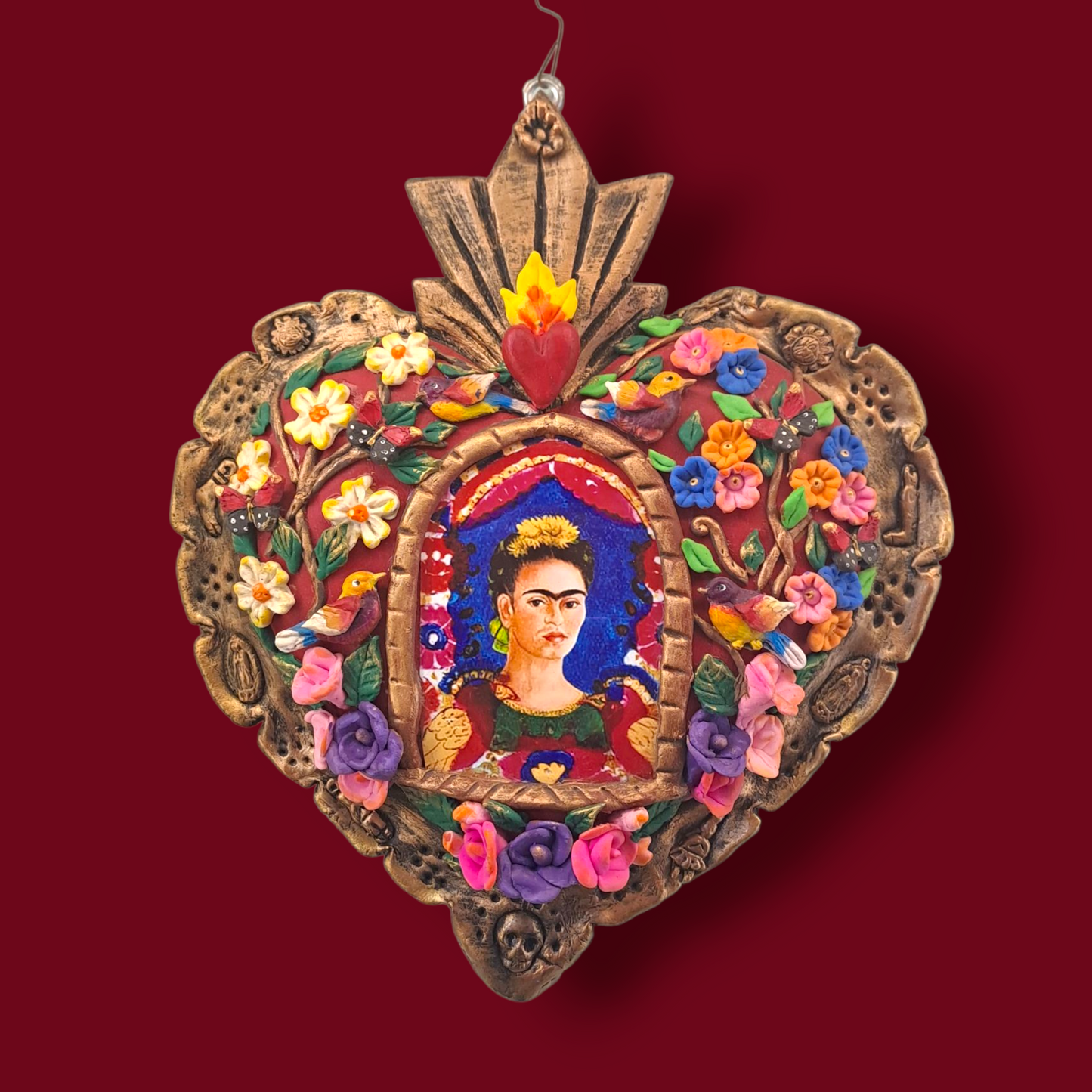 Milagrito Frida rosas