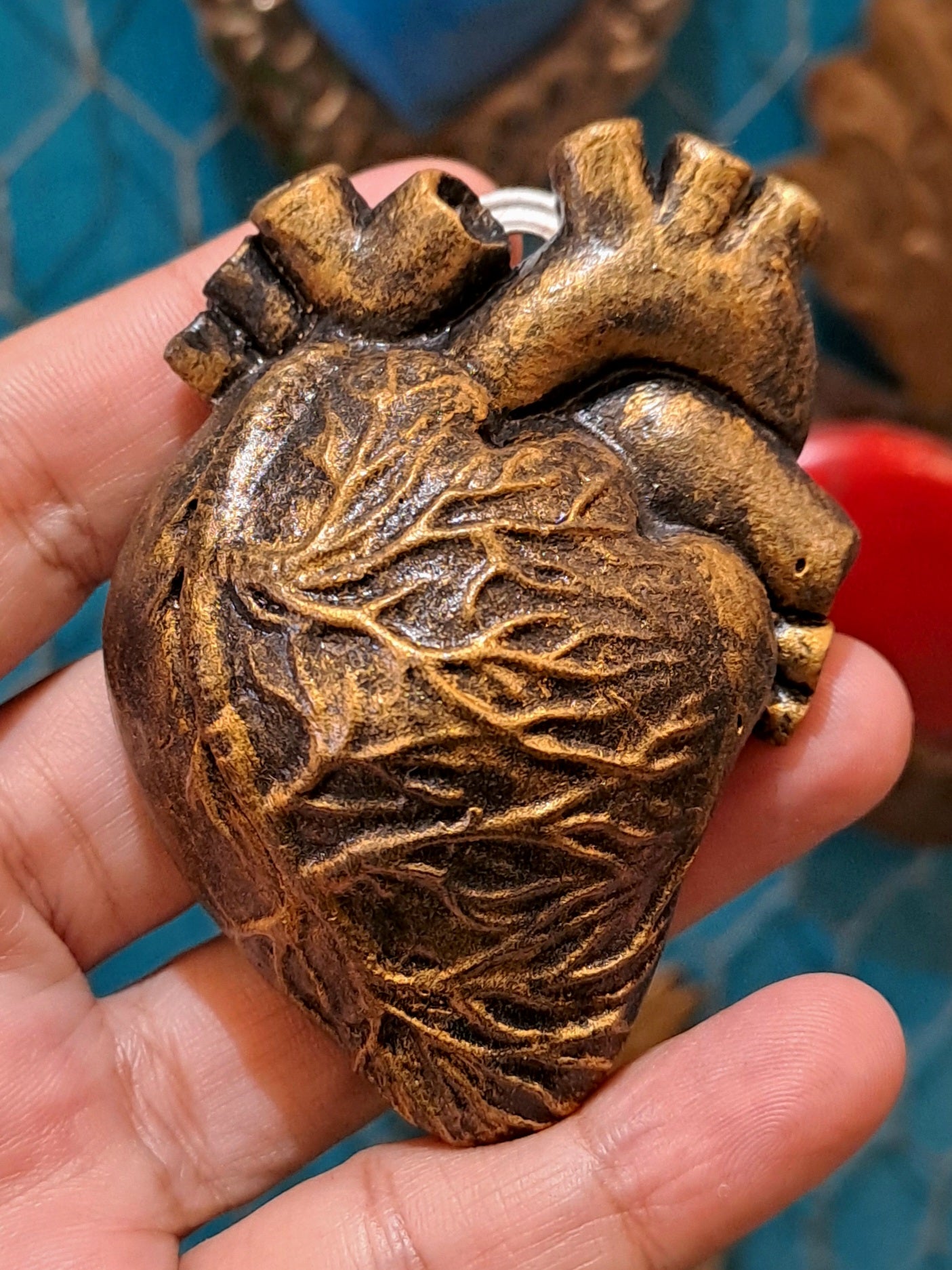 Corazón pintado