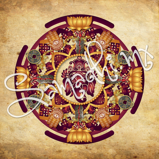 Mandala Dinero y Aabundancia